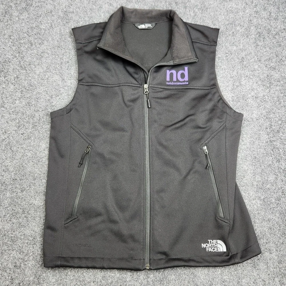 The North Face Windwall Vest Mens Medium‎ Full Zip Pockets Wind Water Resistant